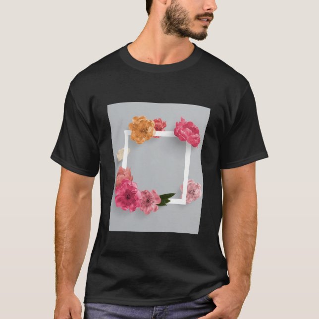 T-shirt Citation de la boîte de fleurs (Devant)
