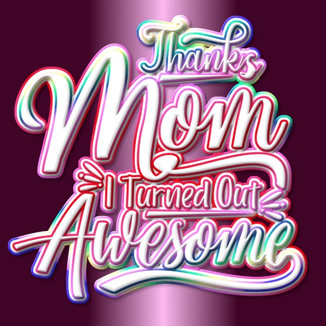 T-shirt Citation de la fête des mères amusante (Créateur téléchargé)