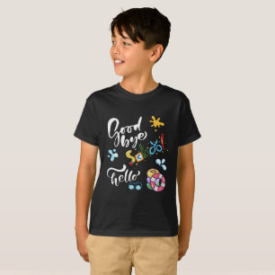 T-shirt Citation de la fête d'été : Adieu école bonjour pi