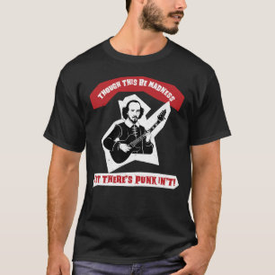 T-shirt Citation de la guitare rose Shakespeare