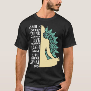 T-shirt Citation de la méditation bouddhiste yoga