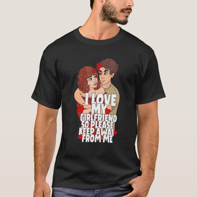 T-shirt Citation de la Saint Valentin pour Anniversaire (Devant)