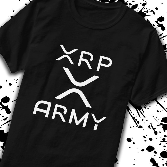 T-shirt Citation de l'armée XRP Crypto Meme Hodl CryptoCur (Créateur téléchargé)