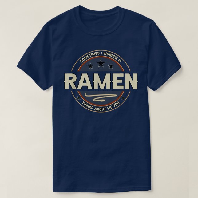 T-shirt Citation de l'artisanat Ramen Keto végétarien amus (Design devant)