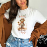 T-shirt Citation de l'automne<br><div class="desc">Je sens la danse d'automne dans la brise T-Shirt</div>