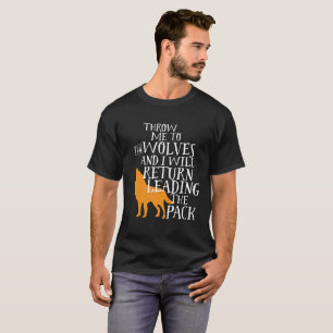 T-shirt Citation de leadership inspirationnel de dirigeant