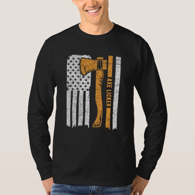 T-shirt Citation de Lèche-hache pour un champion de lancer (Devant)
