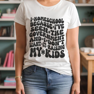 T-shirt Citation de l'école d'accueil Couleurs de texte pe