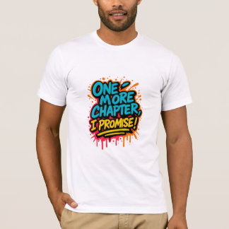 T-shirt Citation de lecture de style graffiti Tee / livre