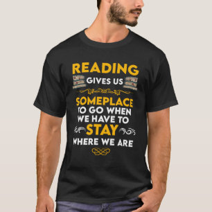 T-shirt Citation De Lecture Pour Lecteurs Et Écrivains