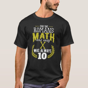 T-shirt Citation de l'enseignant de mathématiques Étudiant