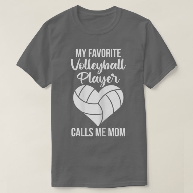 T-shirt Citation de l'équipe de volley-ball féminin pour u (Design devant)