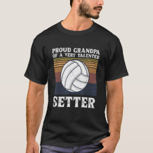 T-shirt Citation De L'Équipe De Volley-Ball Pour Un Grand-