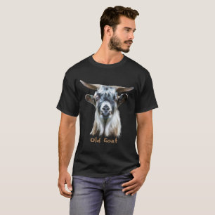 T-shirt Citation de l'Humour animal de la ferme de chèvre 