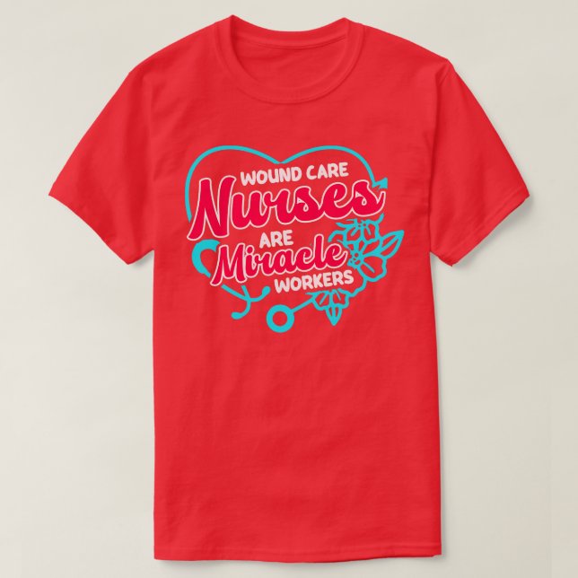T-shirt Citation de l'infirmière de Wound e (Design devant)