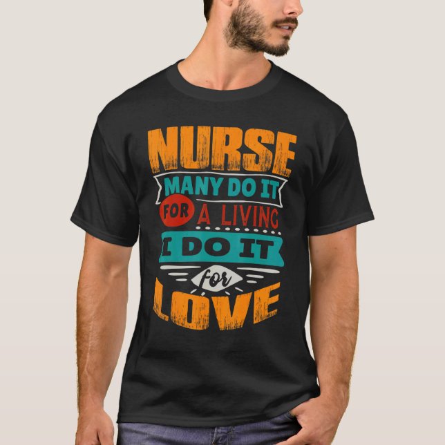 T-shirt Citation De L'Infirmière Je Suis Échographe Pour L (Devant)
