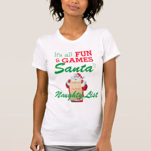 T-shirt Citation de liste de vilaines