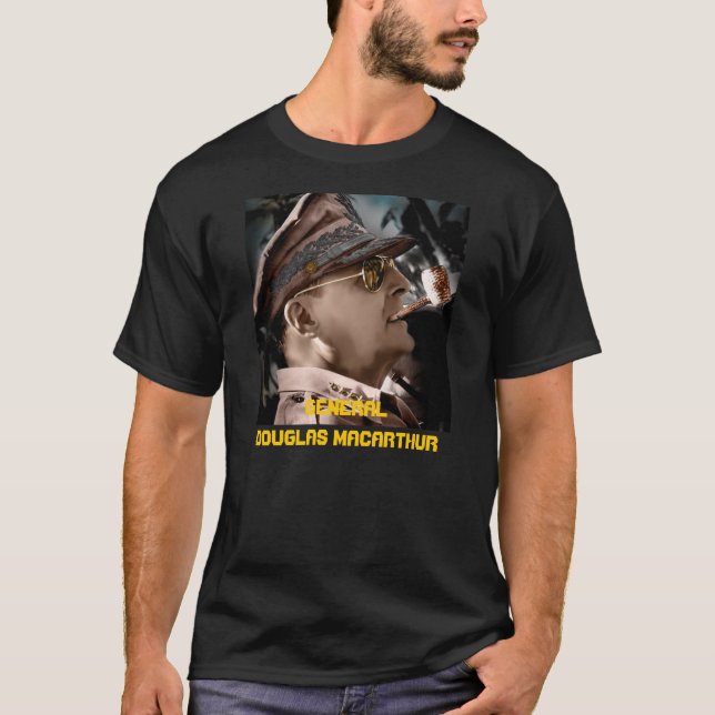T-shirt citation de macarthur (Devant)