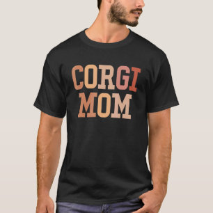 T-shirt Citation de maman Corgi sur un chien mignon