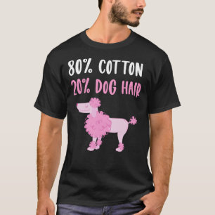 T-shirt Citation de maman de chien de caniche