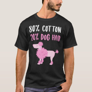 T-shirt Citation de maman de chien de caniche