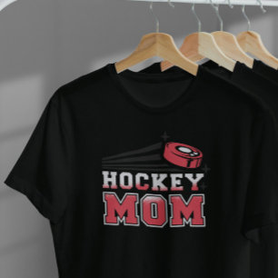 T-shirt Citation de maman du sport de hockey
