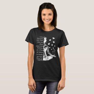 T-shirt Citation de maman pleine conscience sur le stress