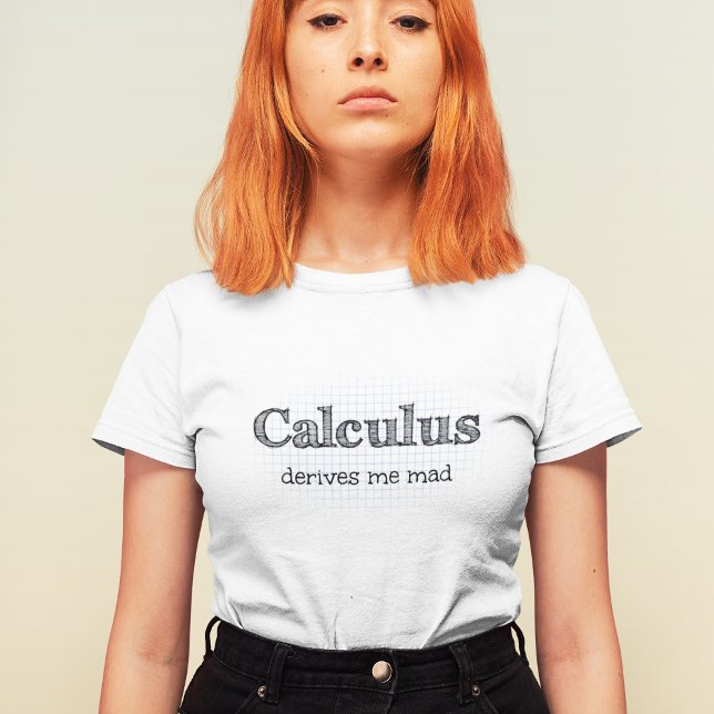 T-shirt Citation de maths qui me rend fou (Créateur téléchargé)