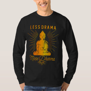 T-shirt Citation de méditation de bouddha Gautama Yoga Zen