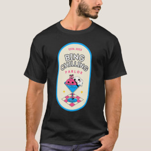 T-shirt Citation de mème de crème glacée vintage Bing Chil