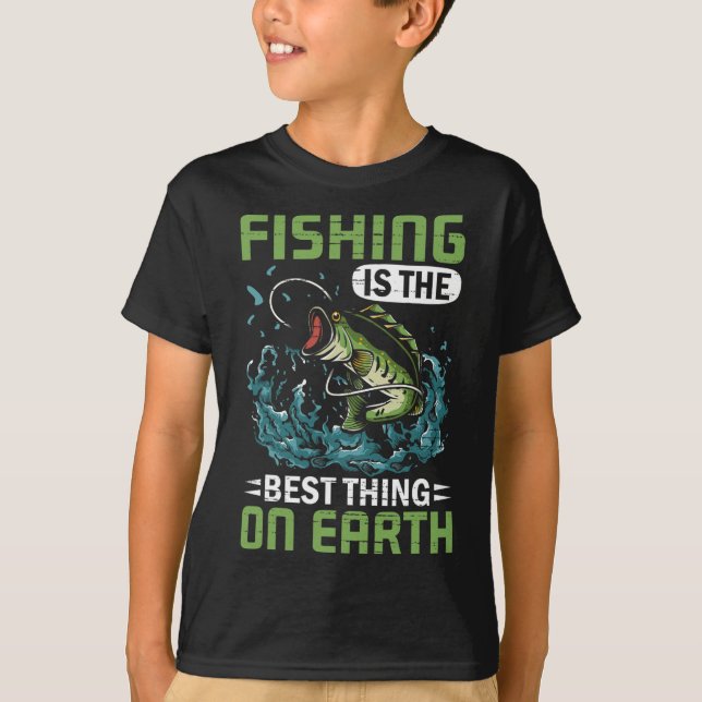 T-shirt Citation de Mème de Pêche  (Devant)