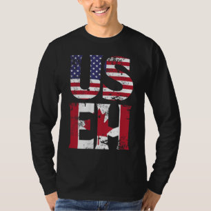 T-shirt Citation de mème drôle américaine EH American Cana