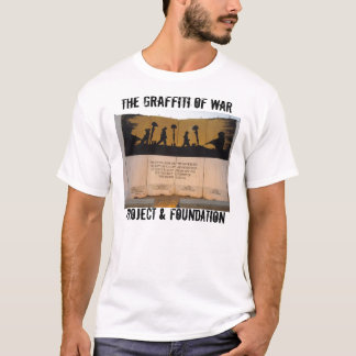 T-shirt Citation de mémorial/Garfield de barrière du