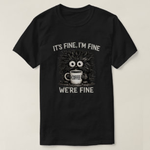 T-shirt Citation de monstre de café, c'est bien