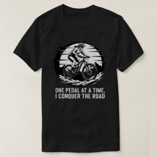 T-shirt Citation de motivation pour VTT.