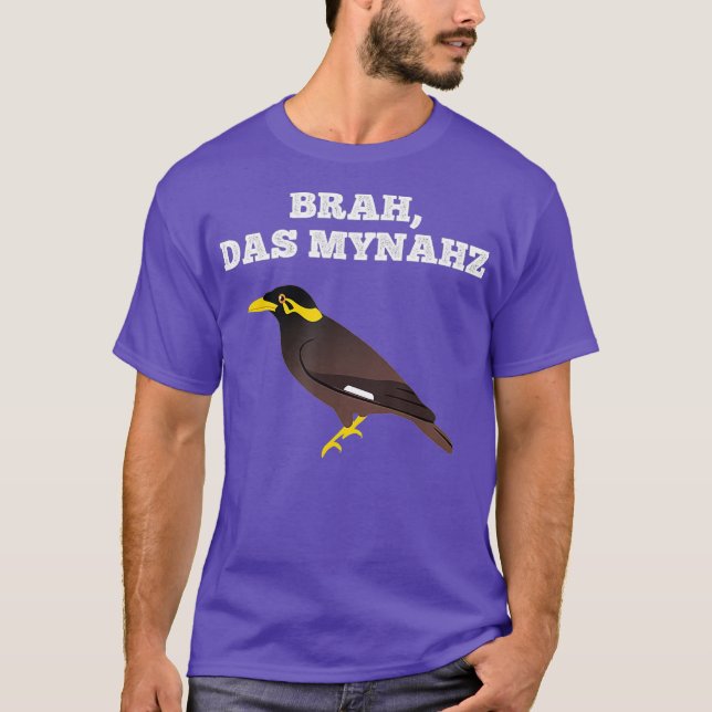 T-shirt Citation de Mynah Bird Pidgin Hawaii Slang (Devant)