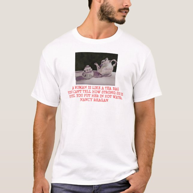 T-SHIRT CITATION DE NANCY REAGAN - CHEMISE (Devant)