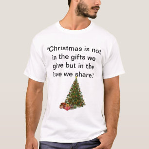 T-shirt Citation de Noël