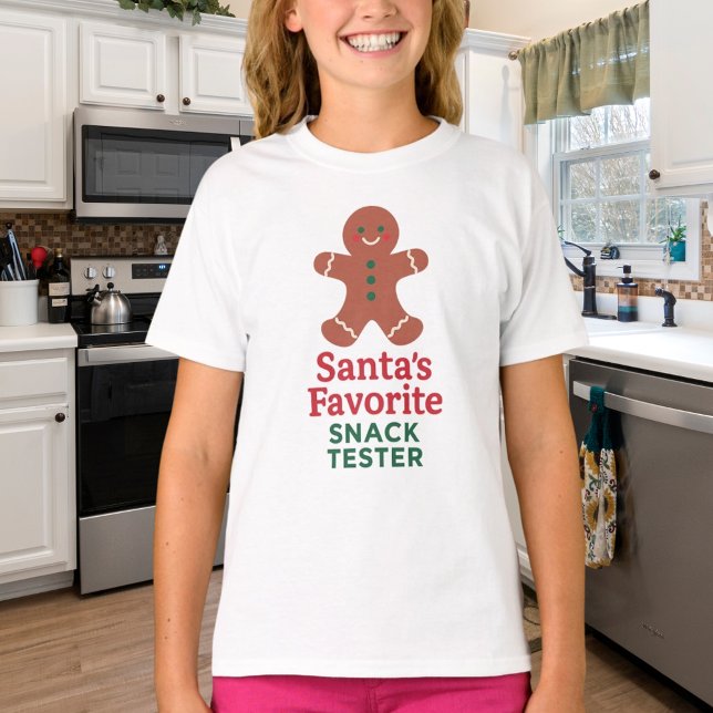 T-shirt Citation de Noël drôle de goûteuse (Créateur téléchargé)