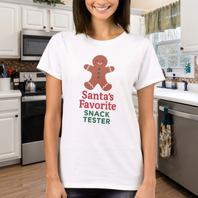 T-shirt Citation de Noël drôle de goûteuse (Créateur téléchargé)