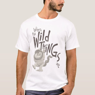 T-shirt Citation de Où les choses sauvages sont