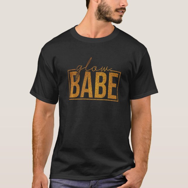 T-shirt Citation de peau brillante pour bébé brillant soin (Devant)