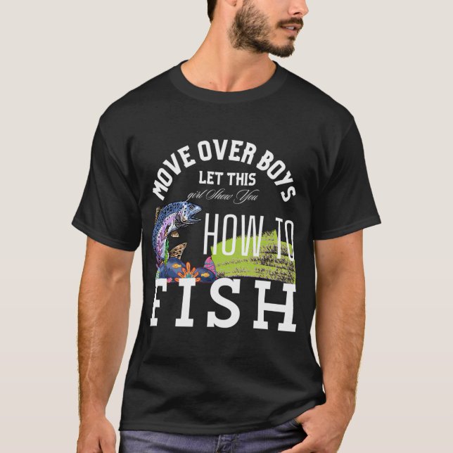 T-shirt Citation de pêche (Devant)