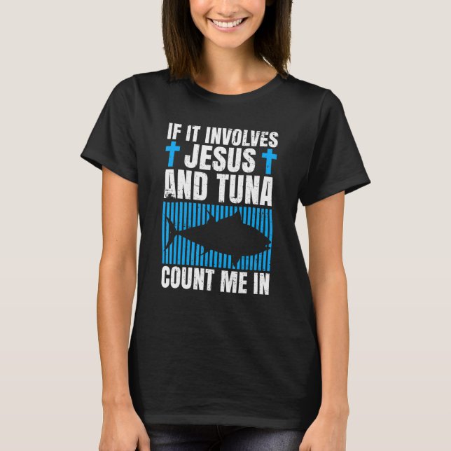 T-shirt Citation de pêche au thon pour un thon   (Devant)