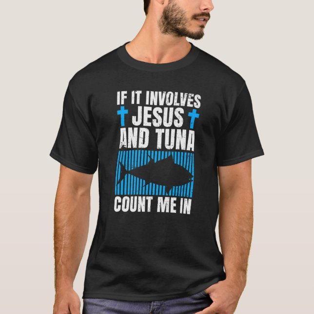 T-shirt Citation de pêche au thon pour un thon (Devant)