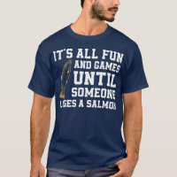 Citation de pêche Saumon amusante Alaska Angler