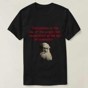T-shirt Citation de Peter Kropotkin