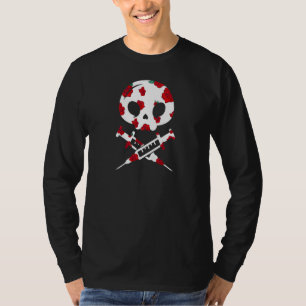 T-shirt Citation de phlébotomiste féminine pour la phlébot