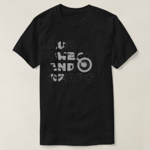 T-shirt Citation de pilote de moto cross 
