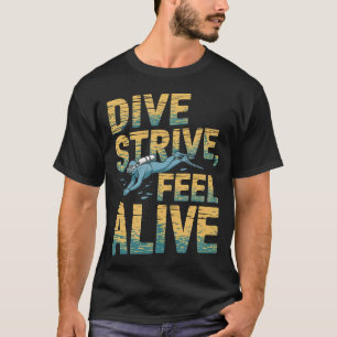 T-shirt Citation de plongée drôle - Plongeur sous-marin so
